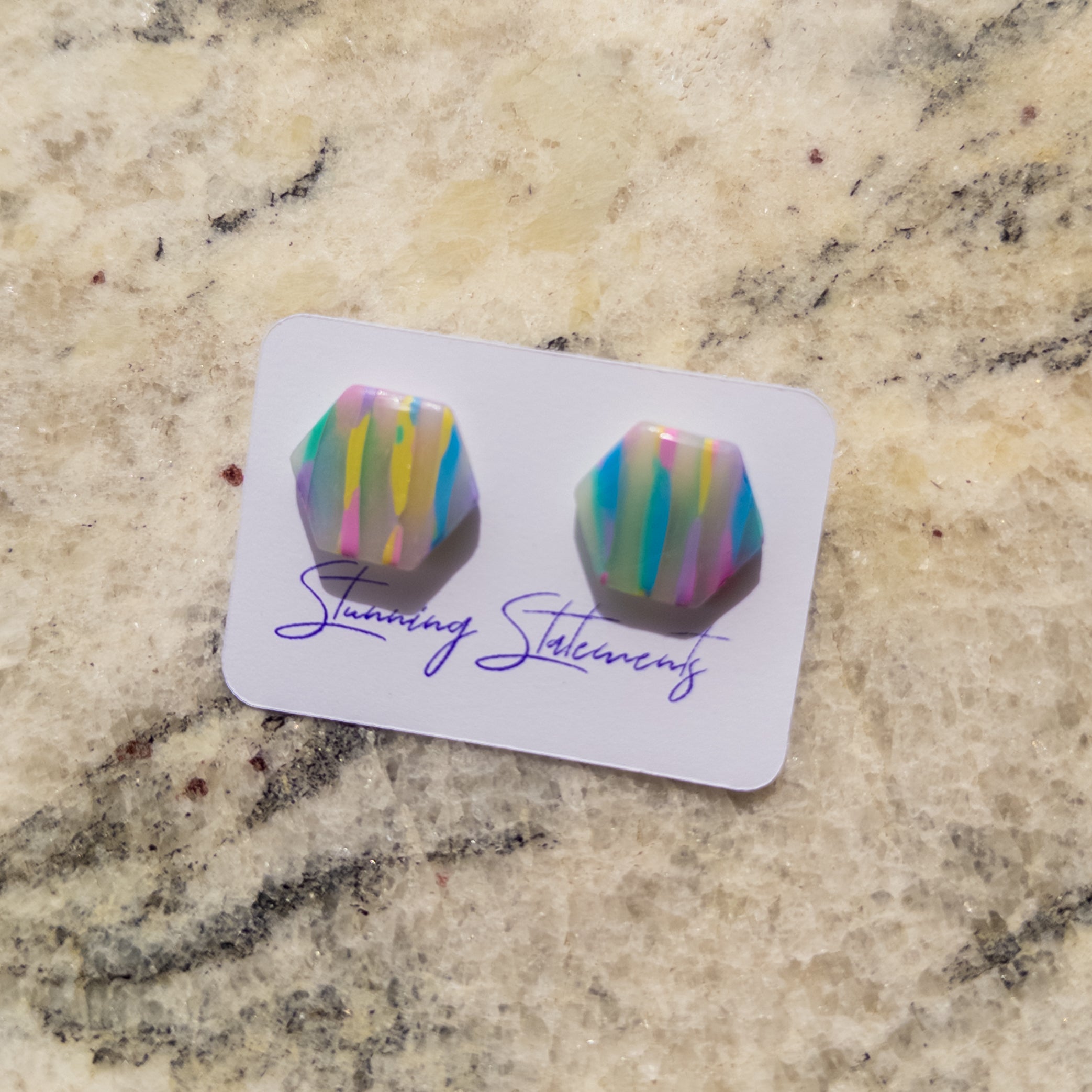 Franki Translucent Stud Earrings
