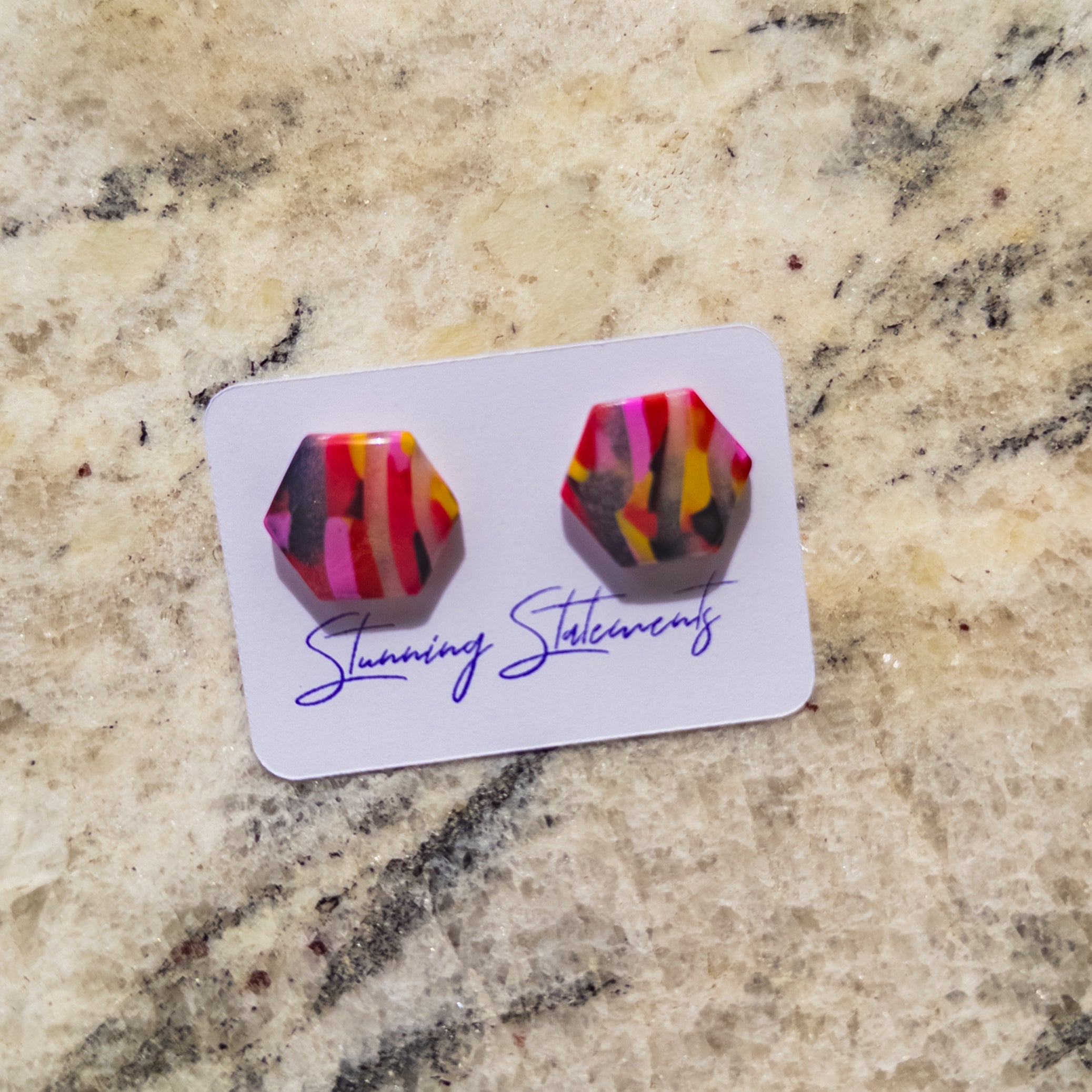 Franki Translucent Stud Earrings