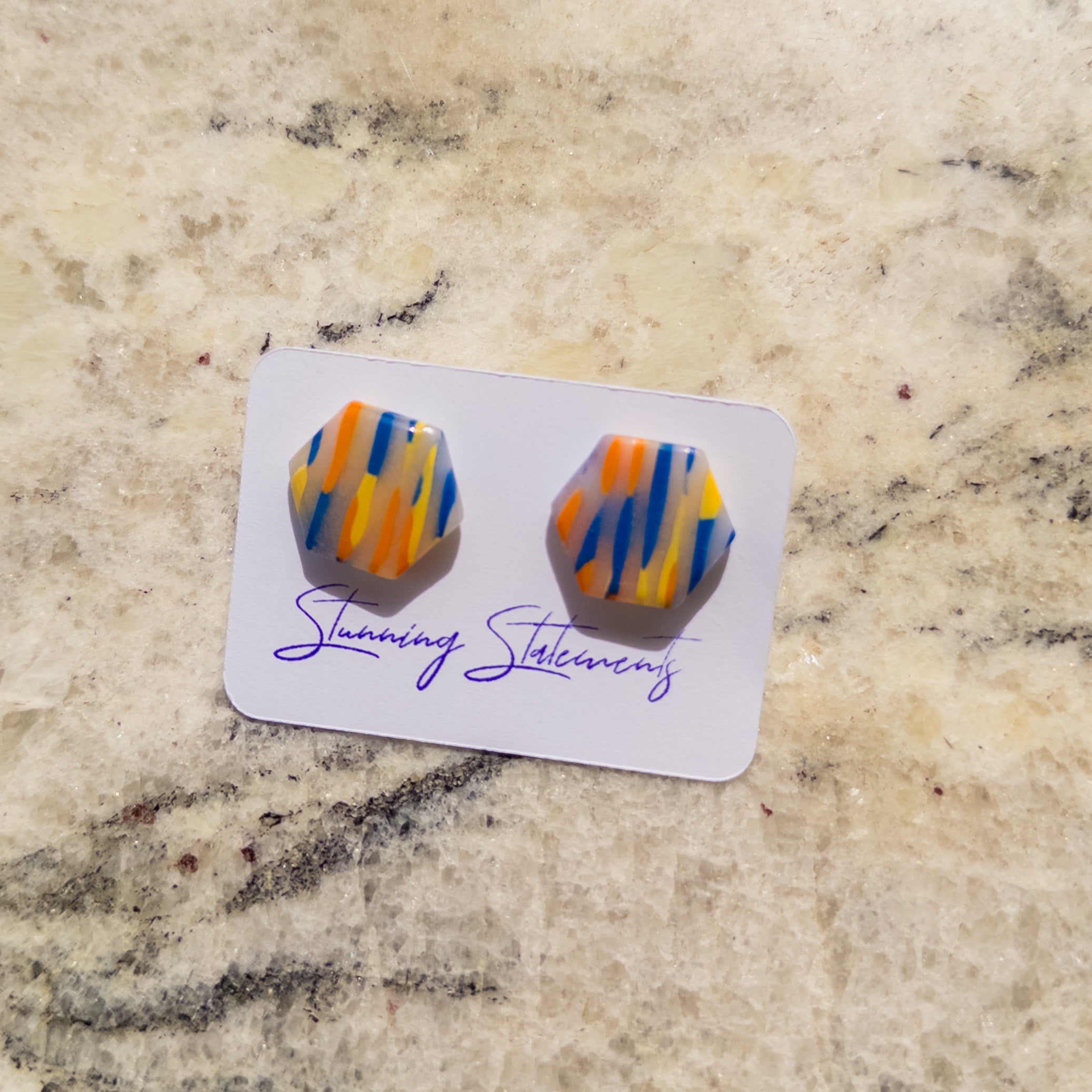 Franki Translucent Stud Earrings