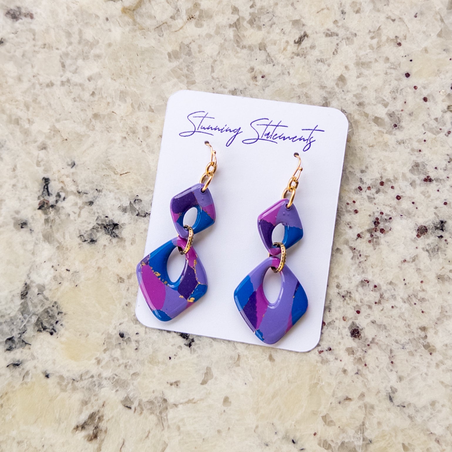 Brooke Diamond Dangle Earrings