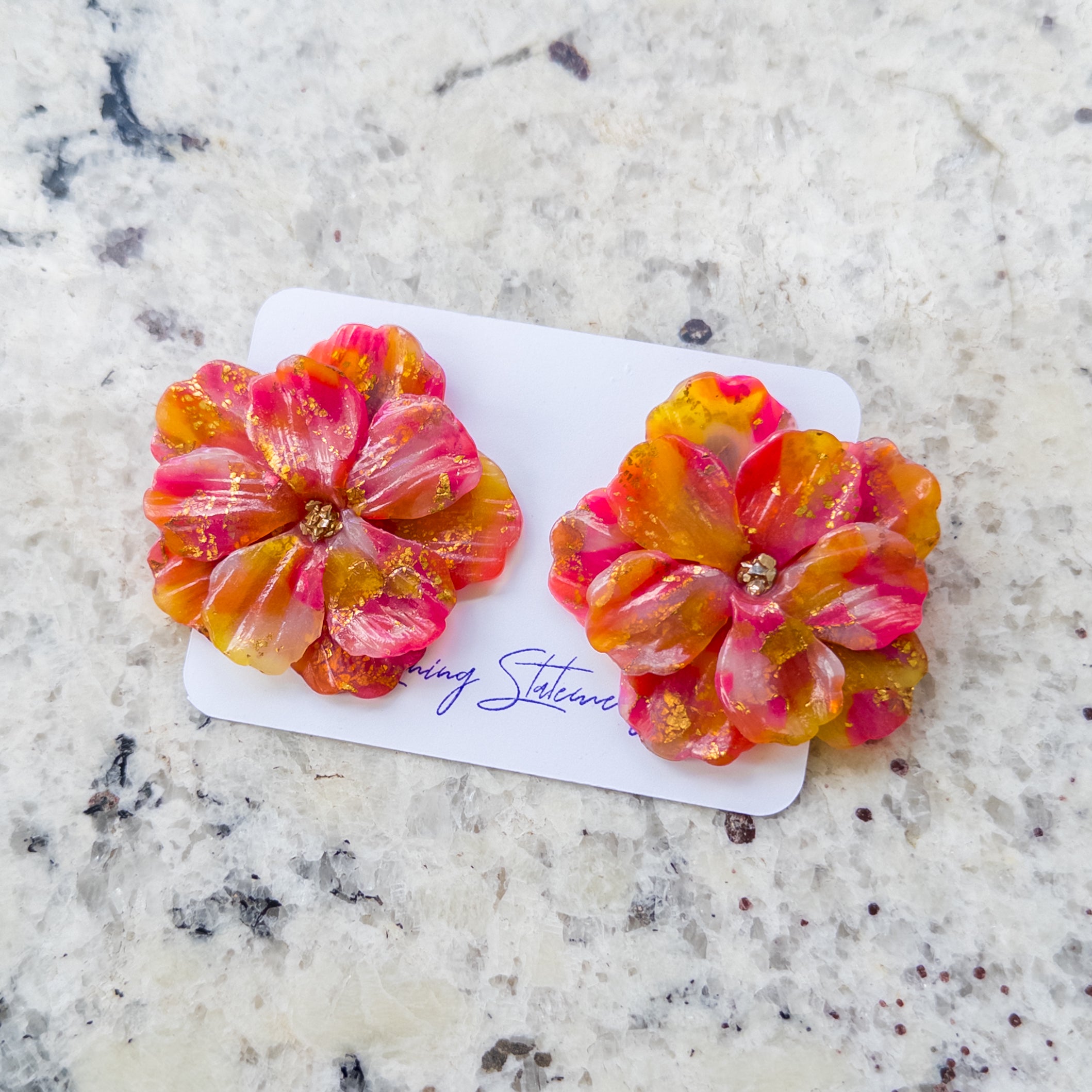 Gabrielle Flower Stud Earrings