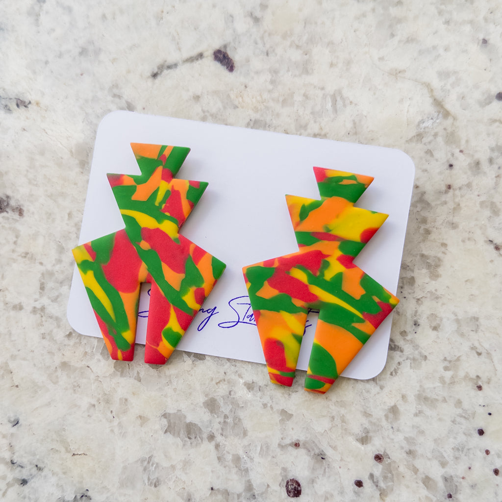 Valkyrie Stud Earrings