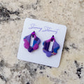 Celeste Hoop Scallop Earrings