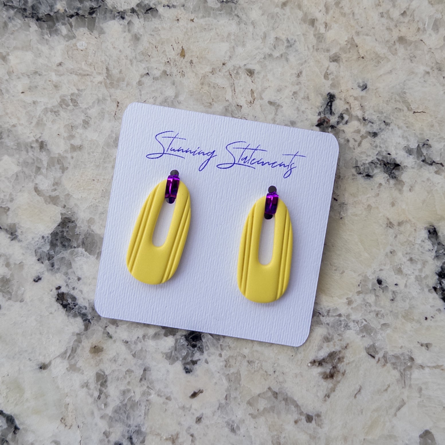 Celeste Hoop Oval Earrings