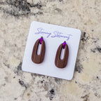 Celeste Hoop Oval Earrings