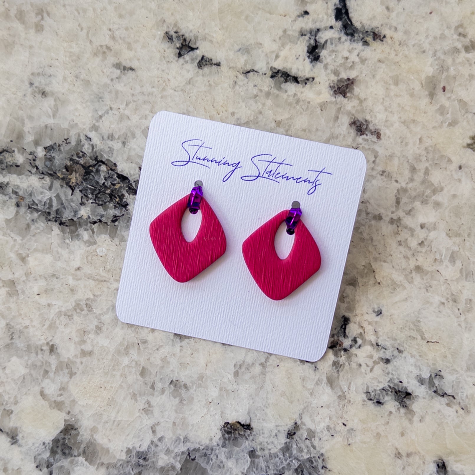Celeste Hoop Diamond Earrings
