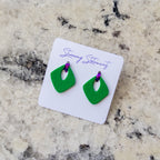 Celeste Hoop Diamond Earrings