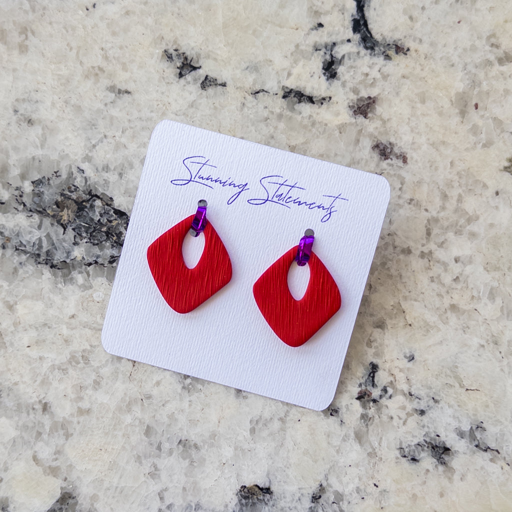 Celeste Hoop Diamond Earrings