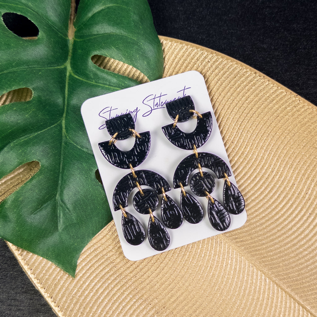 Juneteenth Monroe Dangle Earrings