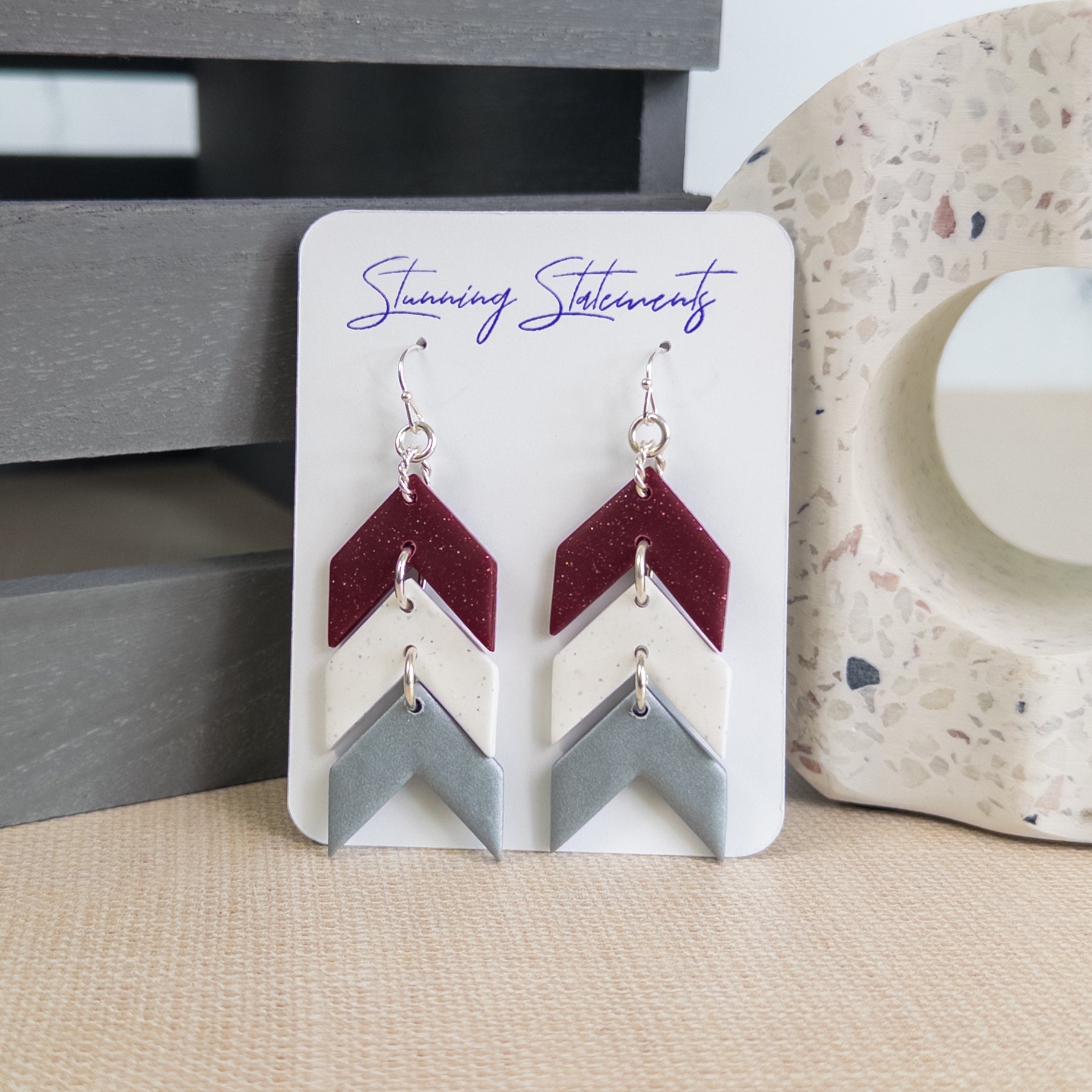 Custom Gameday Tara Earrings