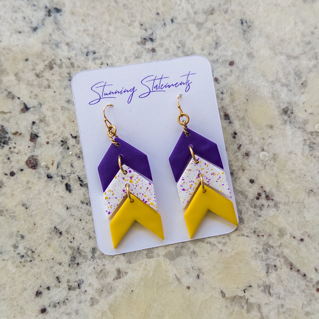 Custom Gameday Tara Earrings
