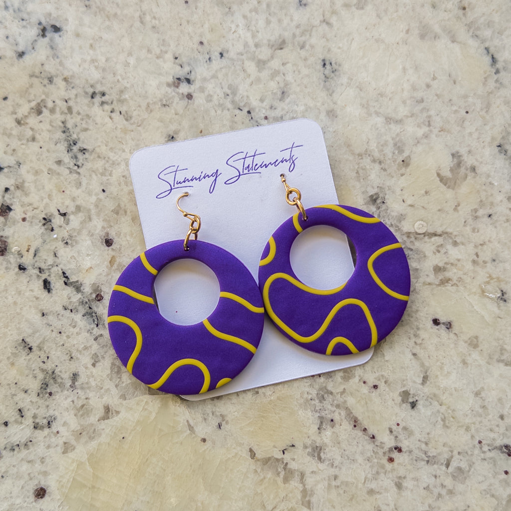 Custom Gameday Simone Earrings