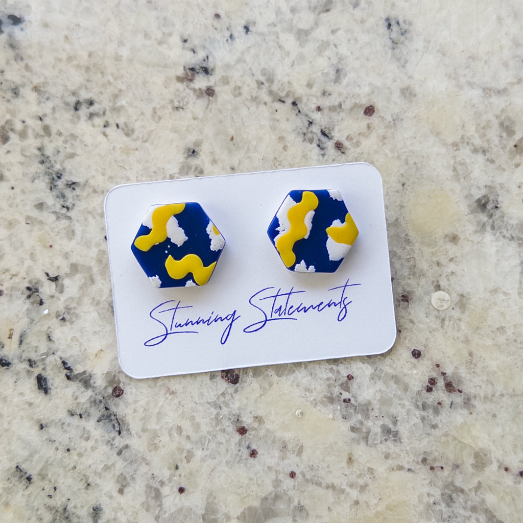 Custom Gameday Franki Earrings