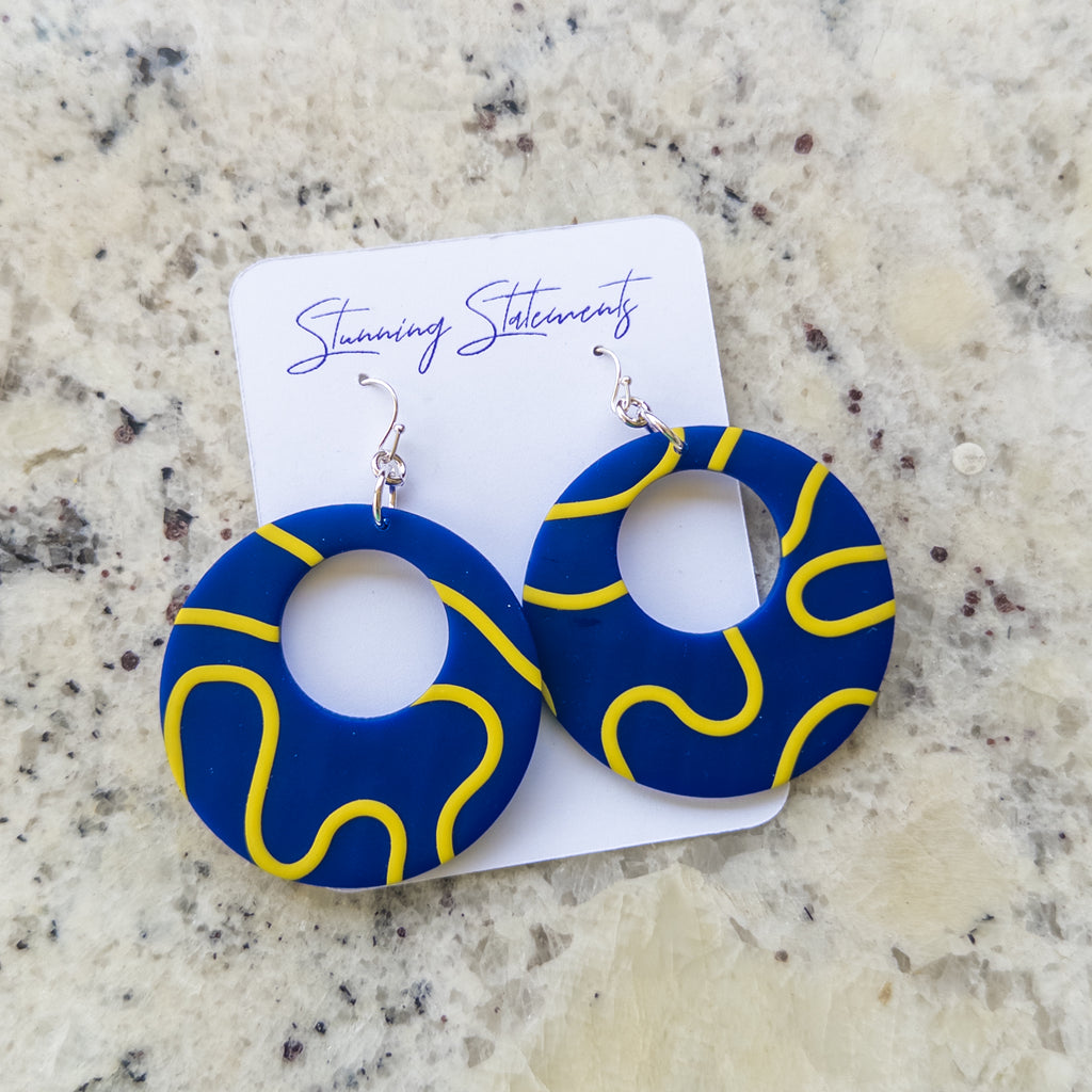 Custom Gameday Simone Earrings