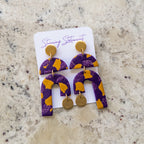 Custom Gameday Alyssa Earrings
