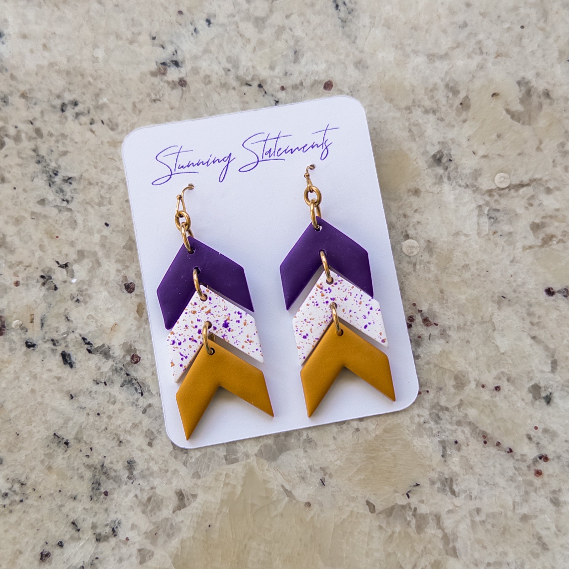 Custom Gameday Tara Earrings