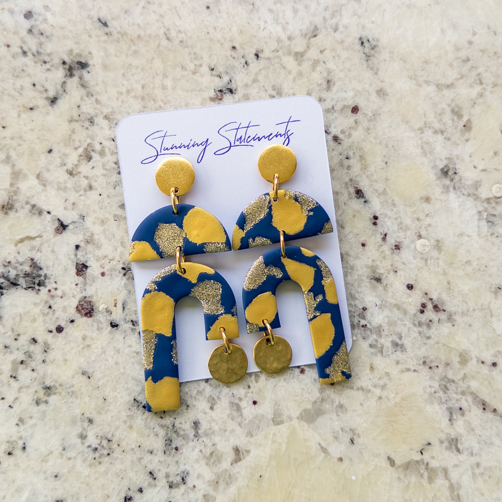 Custom Gameday Alyssa Earrings