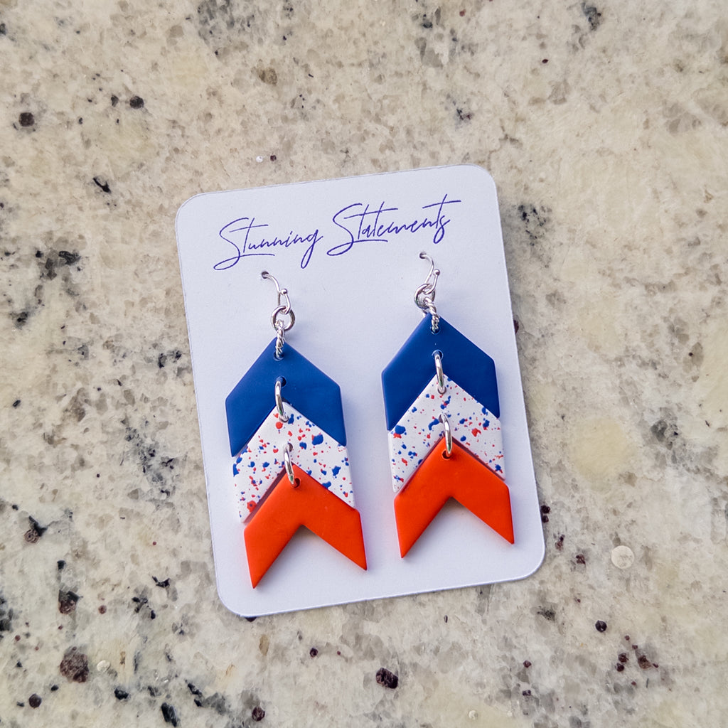 Custom Gameday Tara Earrings