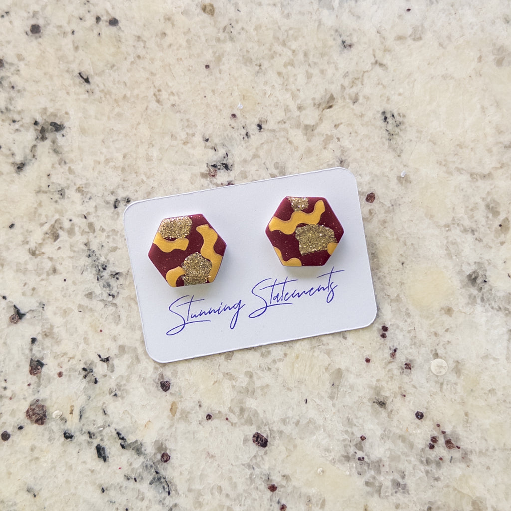 Custom Gameday Franki Earrings