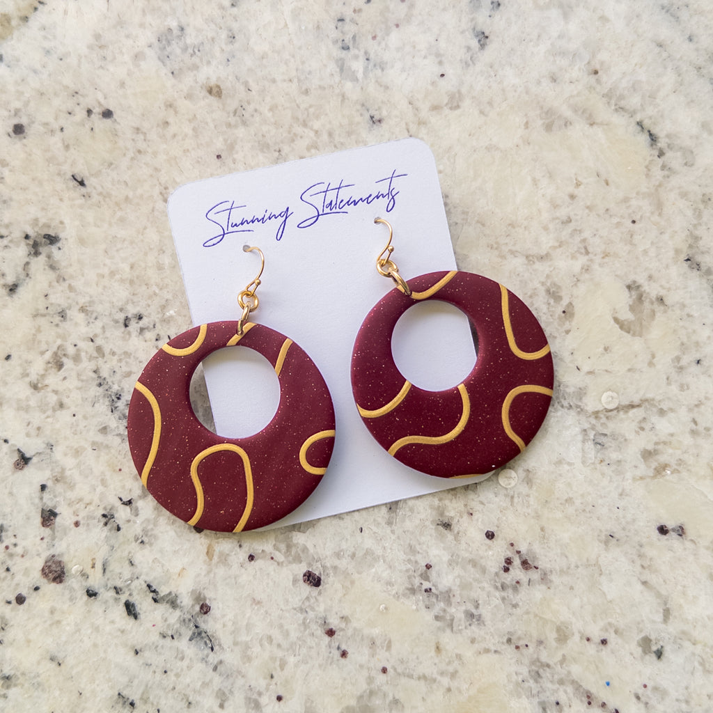 Custom Gameday Simone Earrings