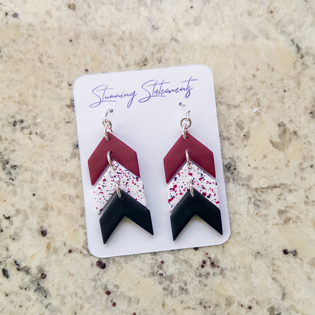 Custom Gameday Tara Earrings