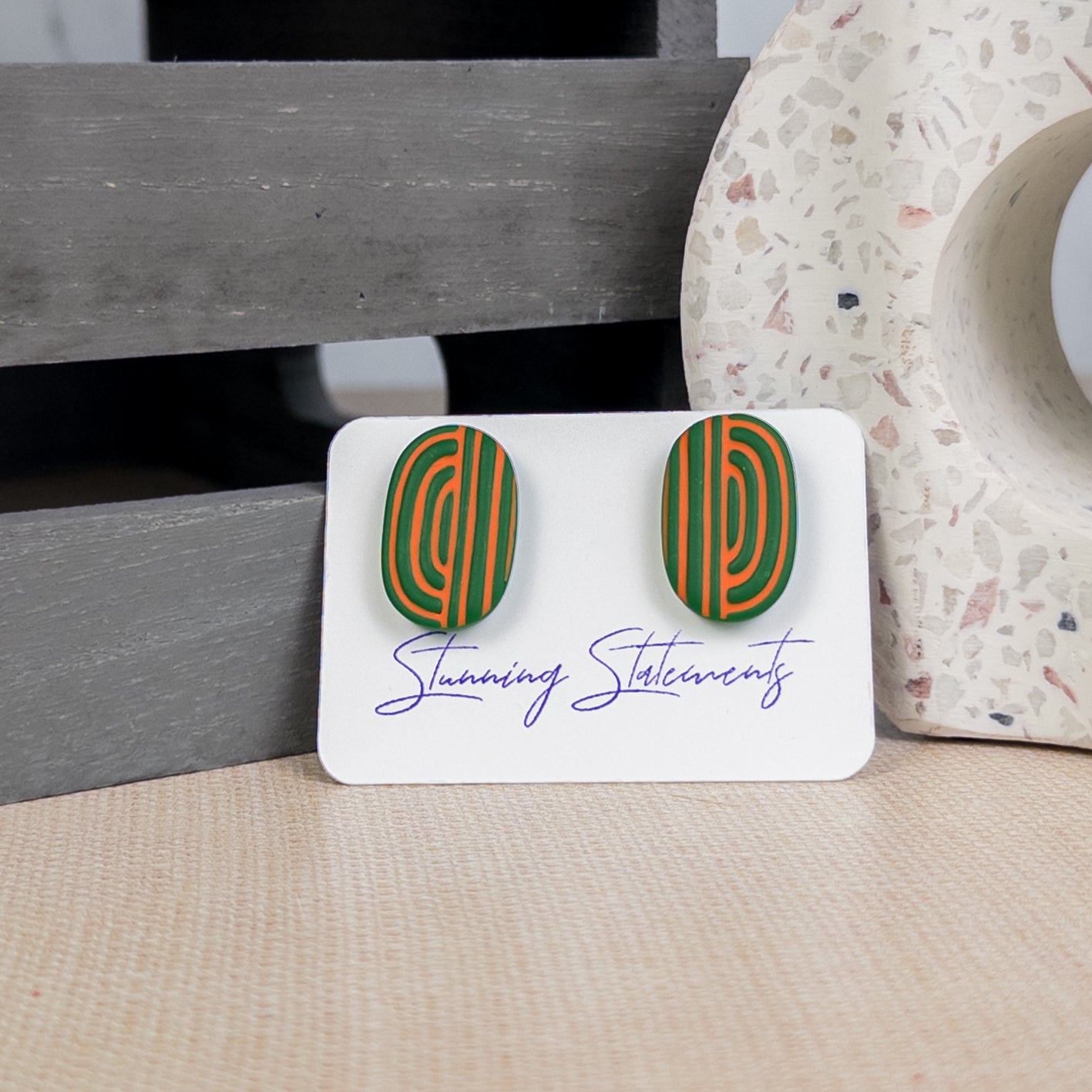 Custom Gameday Jenna Stud Earrings