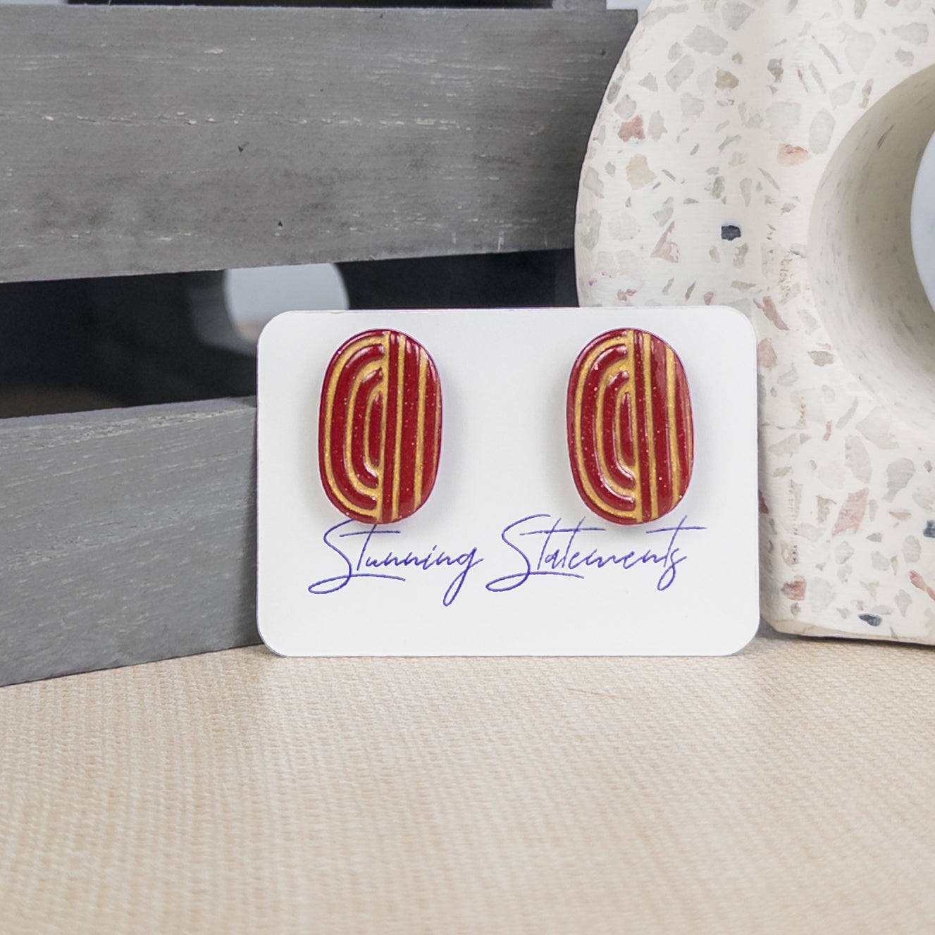 Custom Gameday Jenna Stud Earrings