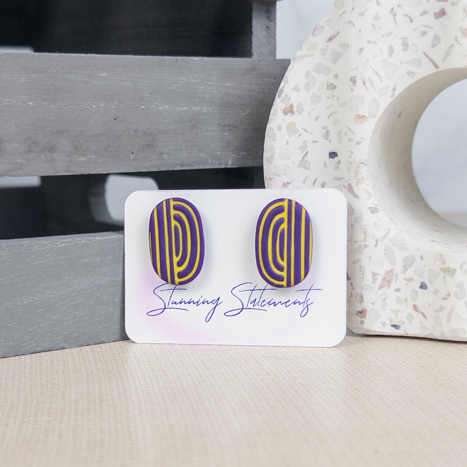 Custom Gameday Jenna Stud Earrings