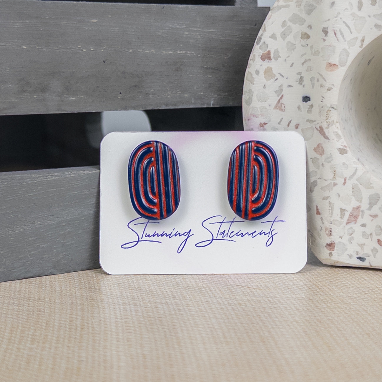 Custom Gameday Jenna Stud Earrings