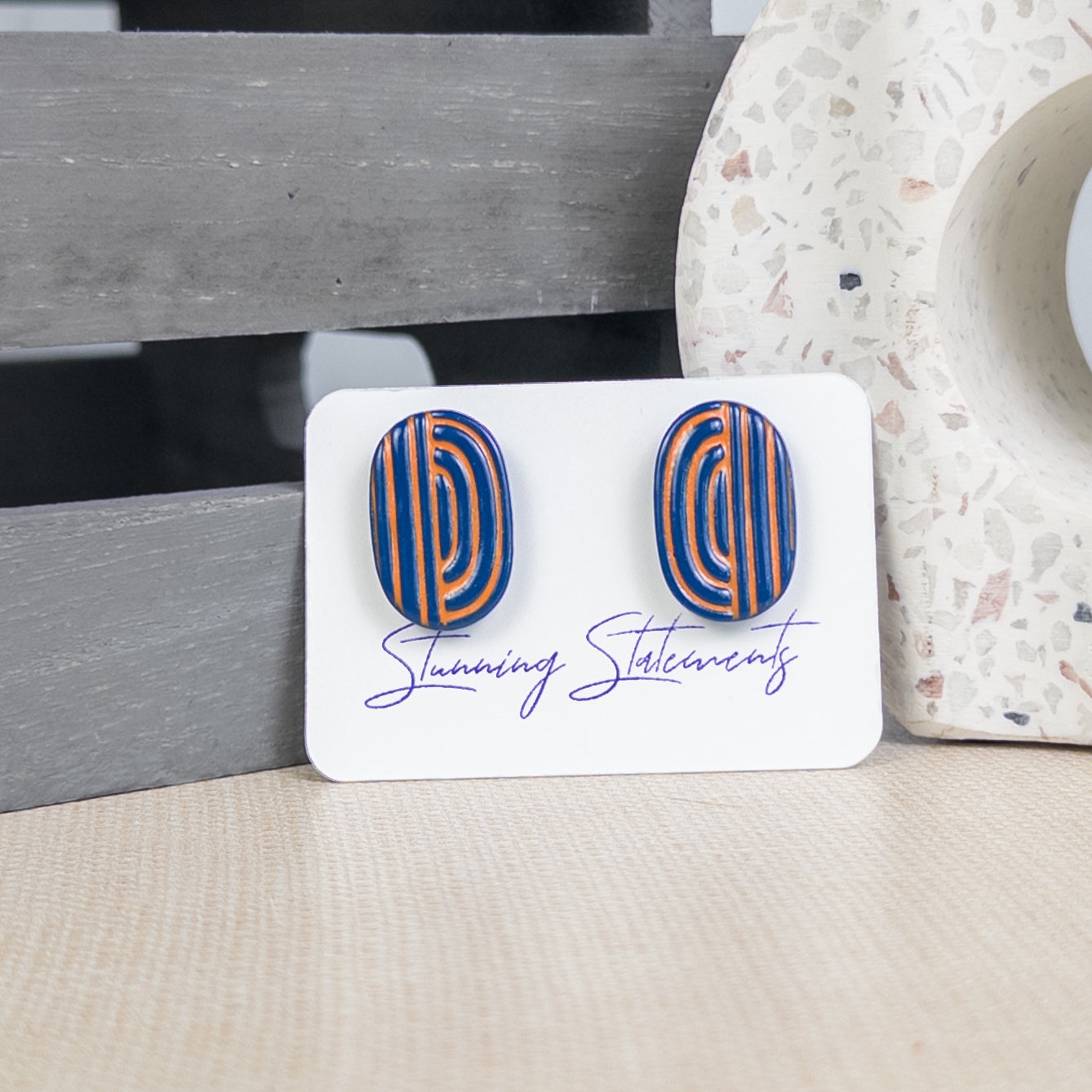 Custom Gameday Jenna Stud Earrings
