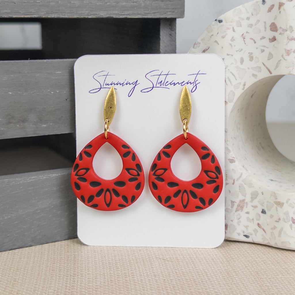 Custom Gameday Emma Earrings