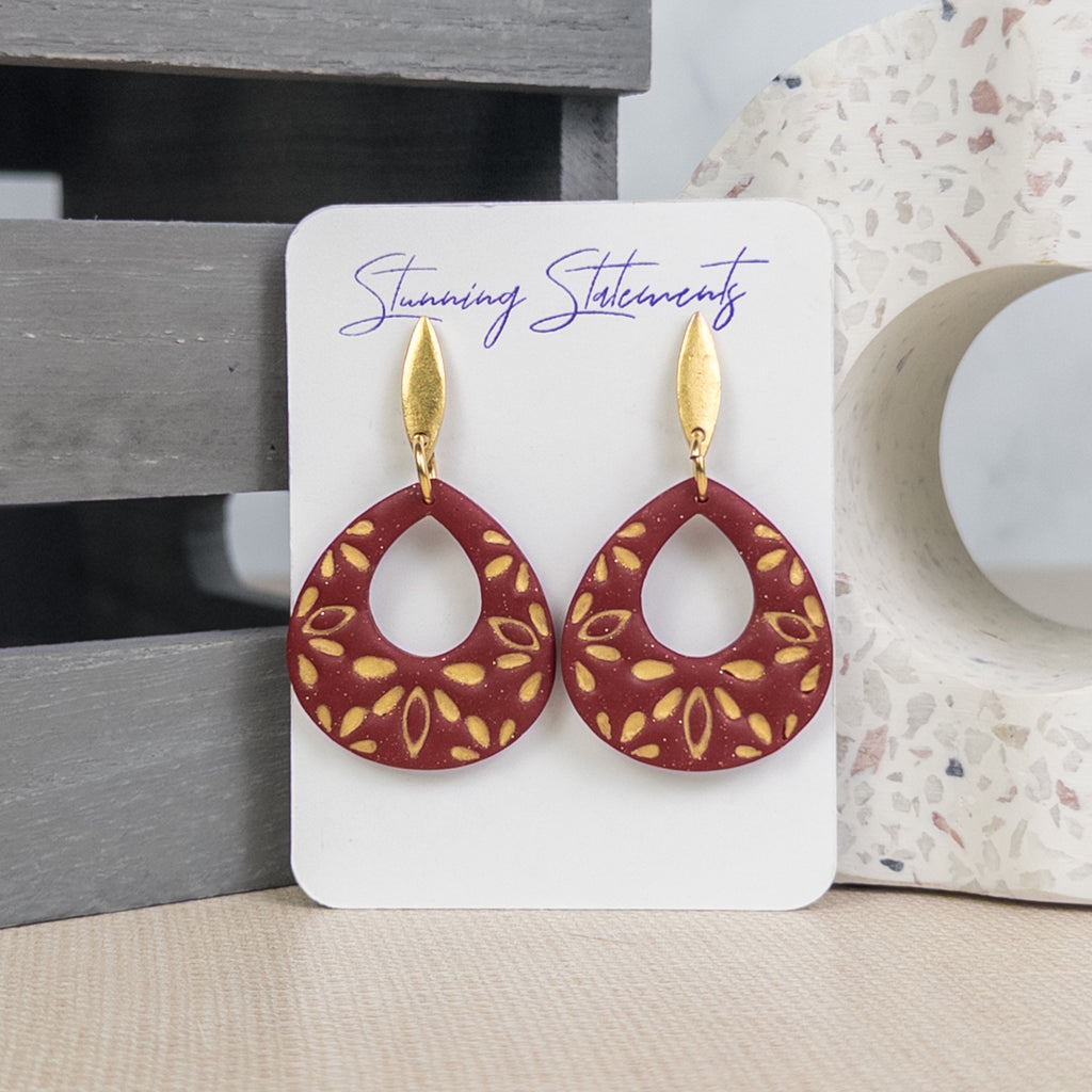 Custom Gameday Emma Earrings