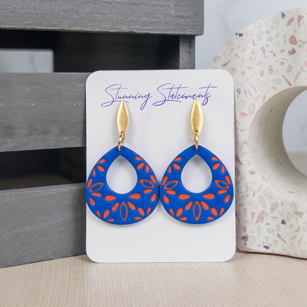 Custom Gameday Emma Earrings