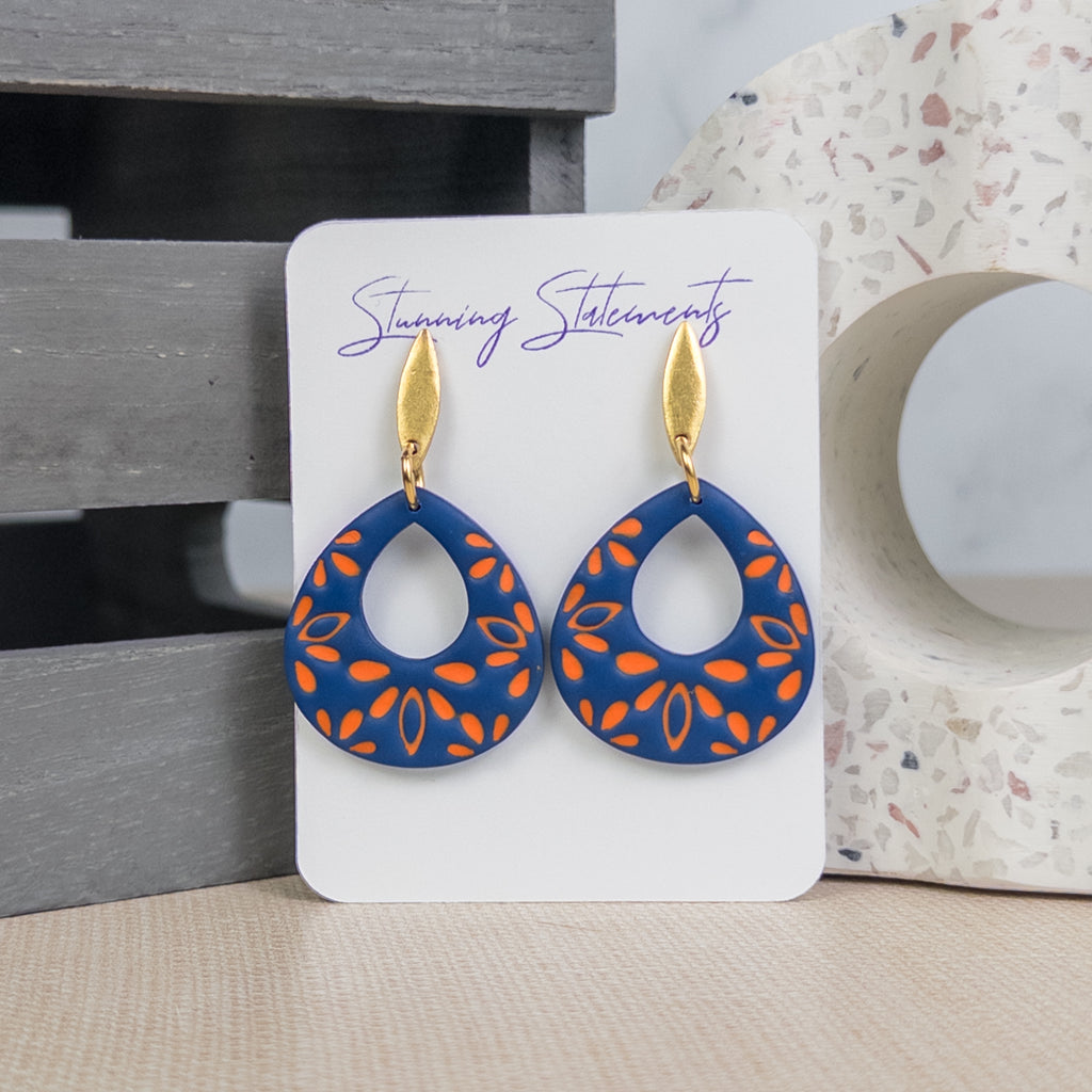 Custom Gameday Emma Earrings