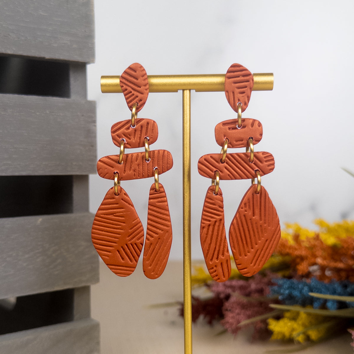 Ember Dangle Earrings