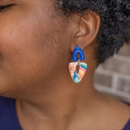 Brooke Triangle Dangle Earrings