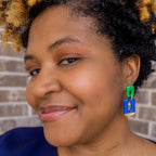 Brooke Square Dangle Earrings