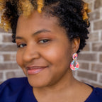 Brooke Circle Dangle Earrings