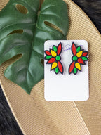 Juneteenth Coko Stud Earrings