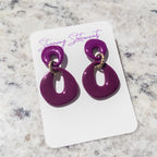 Brooke Circle Dangle Earrings