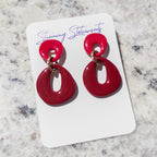 Brooke Circle Dangle Earrings