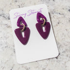 Brooke Triangle Dangle Earrings