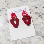 Brooke Triangle Dangle Earrings
