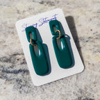 Brooke Rectangle Dangle Earrings
