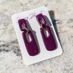 Brooke Rectangle Dangle Earrings