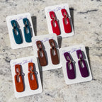 Brooke Rectangle Dangle Earrings