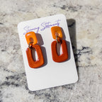 Brooke Square Dangle Earrings