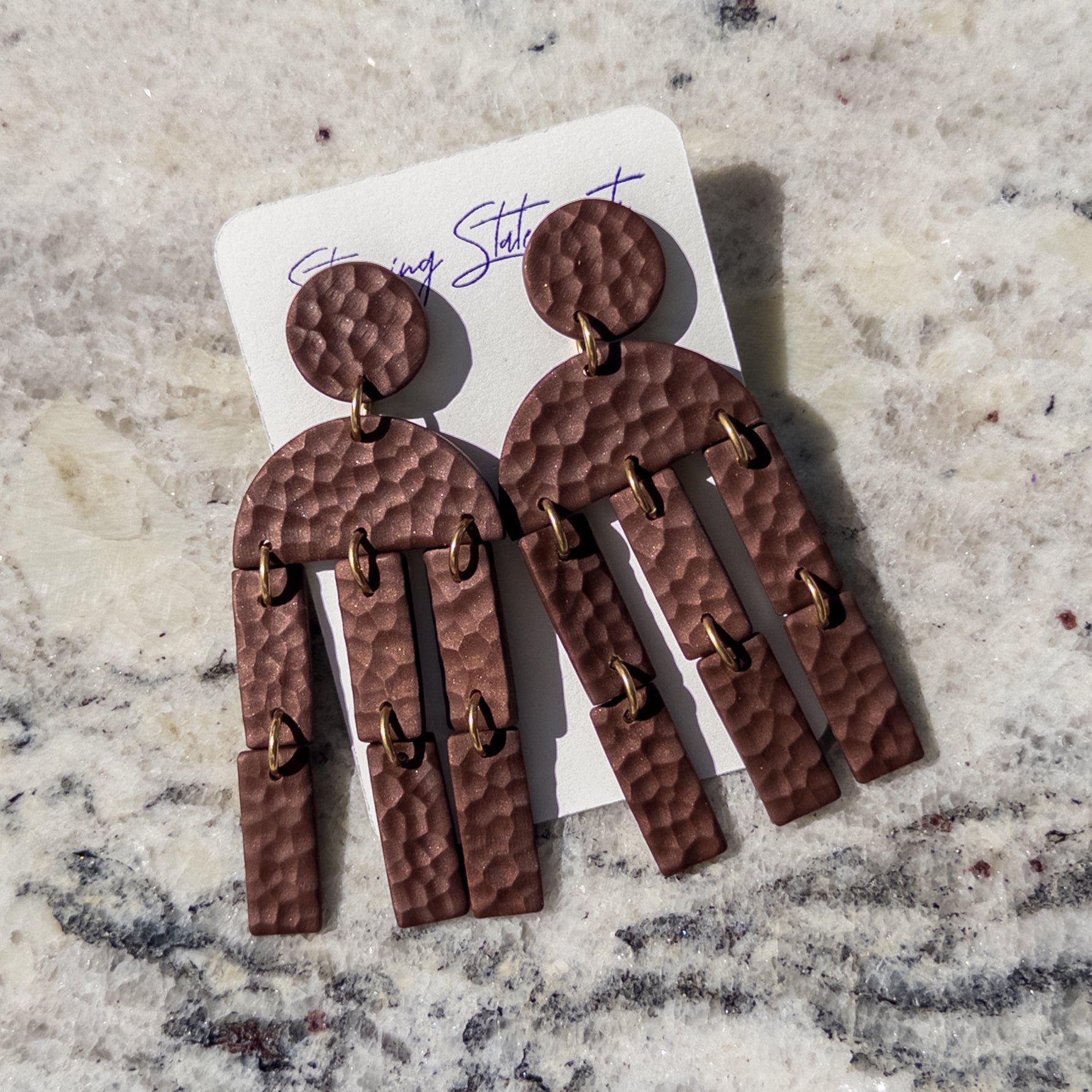 Harmoni Dangle Earrings - Long