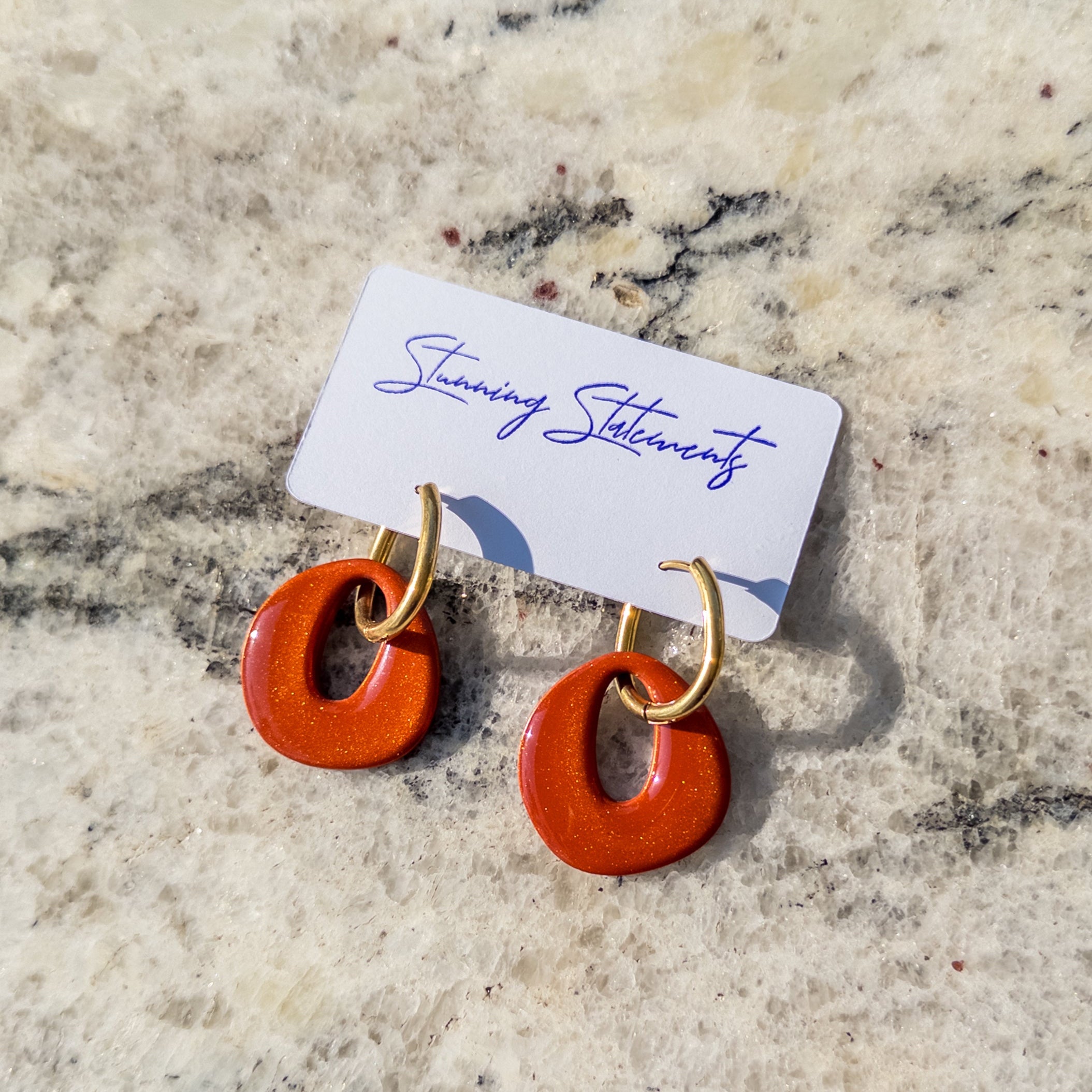 Celeste Interchangeable Hoop Circle Earrings