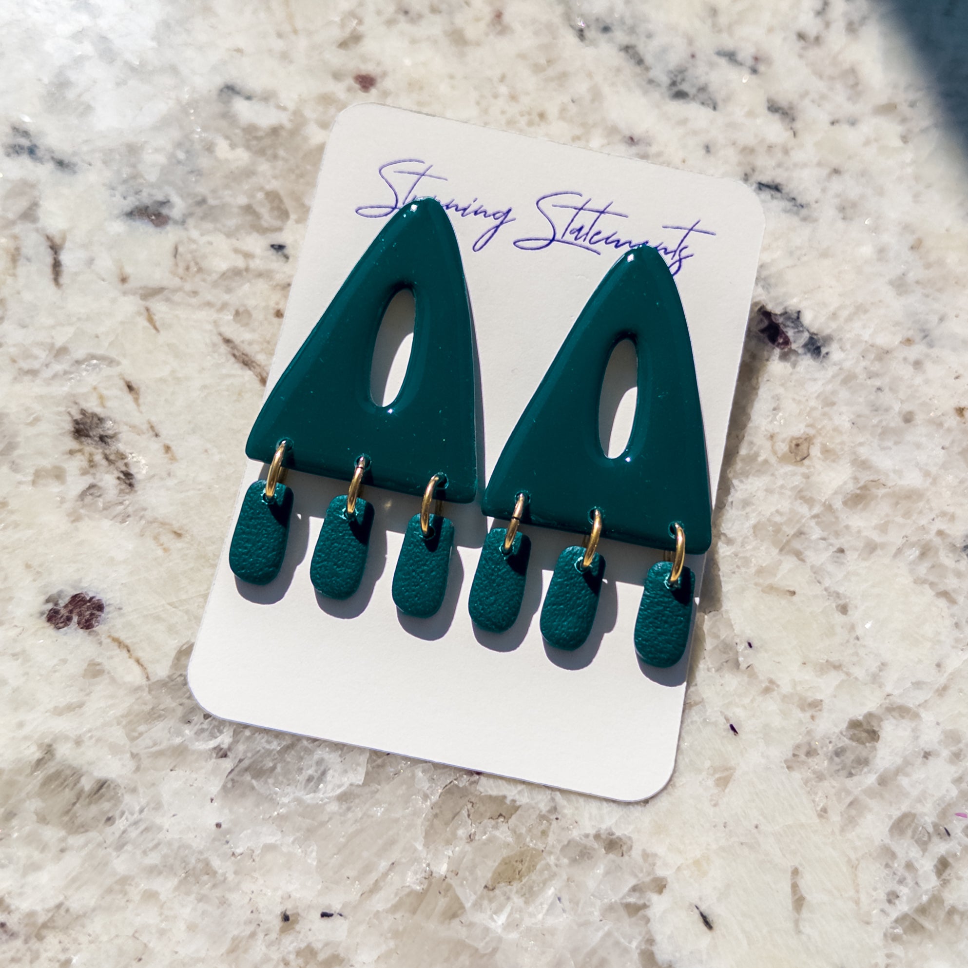 Trinity Dangle Earrings